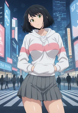 Meowu laha 💘 - Han Song-Yi | Solo Leveling 🌃🩷 [AI Generated]