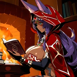 Sylveria 018. Queen of Sheba : Golden Vixen (Essence & Genesis) [AI Generated]