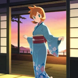 (pokemon e love) カスミ misty (140 p) [AI Generated]