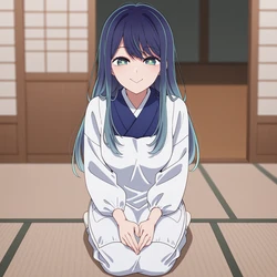 [JJNKAI] Kurokawa Akane's Caregiving Experience: Part 1 Summary (OLD, Akane with Long Hair) [AI Generated]