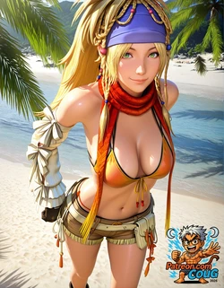 Rikku hentai | Final Fantasy X NSFW parody [AI Generated]