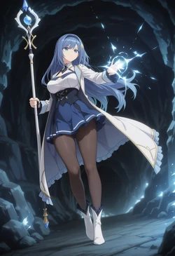 [Amakawa is reflecting.] [Jack-of-All-Trades, Party of None] Luna Flockhart  400p The Hero's Malice: Since He's Gone, I'll 'Take Care' of You in His Place.  [AI Generated]