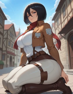 GeneratorNow Mikasa - Let's See How Strong You Really Are 🤭 original quality [AI Generated]