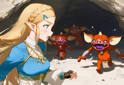 Zelda X Bokoblin Howsir [AI generated]