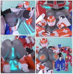 [Mengsk] This is why we can't leave the medic unattended with Optimus. (Transformers)