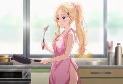 [Pixiv] FortoR18 Naked Epron Training (AI Generated)