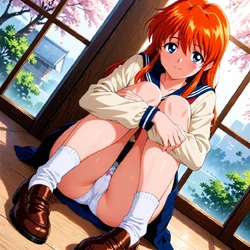 [うしら.2nd] Sakurai Mayu (In the season of the cherry blossoms) [AI Generated]