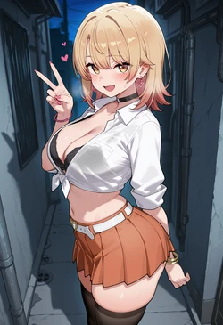 [Nankoai] Iroha Isshiki(Oregairu)-req-gyaru-cowprint-lovehotel (Patreon) [AI Generated]