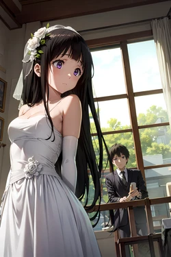 [ero24365] Chitanda Eru Wedding 02 [AI Generated]