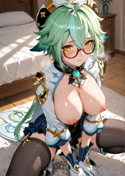 [KALA AI NSFW (VAMA)] - Sucrose (Genshin Impact) P1 (Patreon) (AI Generated)