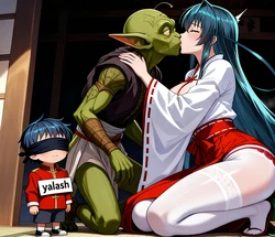 [DZMM绘图测试] 送给 yalash的赛博绿母帽 [AI generated]