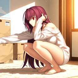 スカサハ Scathach 斯卡哈 (AI Generated)