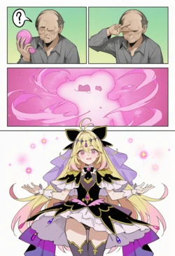 [菲尔蕾蒂三号机]  捡到变身器的大叔 [AI Generated]