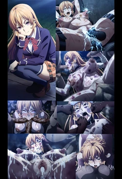 薙切绘里奈 永无止境的殴打轮奸地狱，神之舌被迫舔流浪汉肛门(食戟のソーマ)[AI Generated]