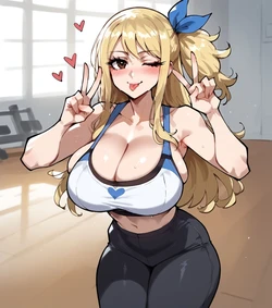 [Floppydisc] Lucy Heartfilia [AI Generated]