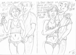 lulu et mr lopez jouent au bilboquet ! by avedrac (transcomix) crossdresser