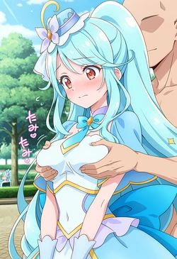 [カンガルー/ Kangaroo] キュアエクレールちゃんとえっち (名探偵プリキュア)/Sex with Cure Eclair (Star Detective Precure!) [AI Generated]