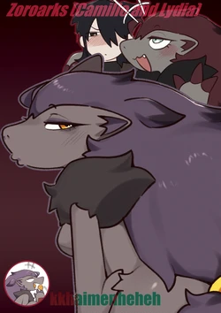 [Kkhaimenheheh] Zoroarks "Camille and Lydia" (Pokemon) (OC)