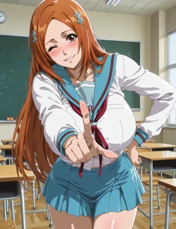 [FearX] Inoue Orihime - Bleach (Patreon) [AI Generated]