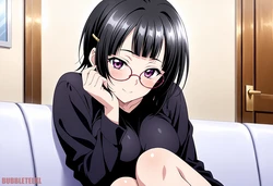 [BubbleTeeXL] (Extra) Souna Sitri | High School DxD [AI Generated]