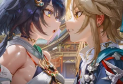 [nomoninana] Yanqing x Yunli  (Patreon) (AI Generated)