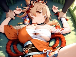 (Clothes AI) Yoimiya 宵宫 (genshin impact) [AI Generated]