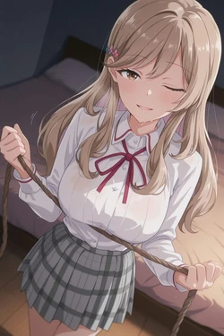 [Ocha no ko] Ajisai Sena (ドM) [AI Generated]