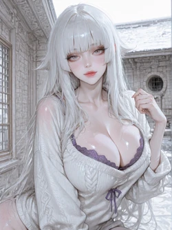 [rinting67] 02072026｜Cold Shrine Goddess • 氷の女神 [AI Generated] (73p)