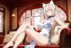 [Setsuna] Fuwawa (AI Generated)