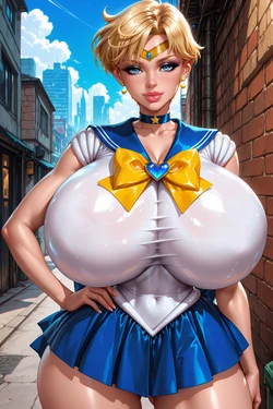 [ByTheBroken1] "Sailor Uranus" from "Sailor Moon" [AI Generated]