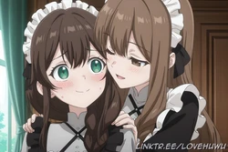 [LoveHUwU] Till and Iko ( yuri | 3p) | Easygoing Territory Defense by the Optimistic Lord | Kunon the Sorcerer Can See [AI Generated]