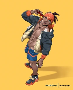 [otokobara] Raihan (Pokemon)