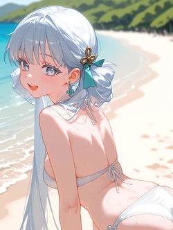 [AmTowel] Jinhsi Beach [AI Generated]