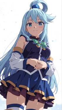 [BBStaff] カ〇マに夜〇いされるア〇ア (Aqua) [AI Generated]