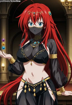 [Azurline] Rias Gremory (High School DxD) #2 (Patreon) [AI Generated]