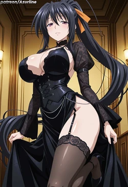 [Azurline] Akeno Himejima (High School DxD) #1 (Patreon) [AI Generated]