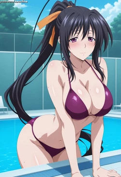 [Azurline] Akeno Himejima (High School DxD) #1 (Patreon) [AI Generated]