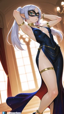 Frieren in the Ballroom WienerGens AI Generated