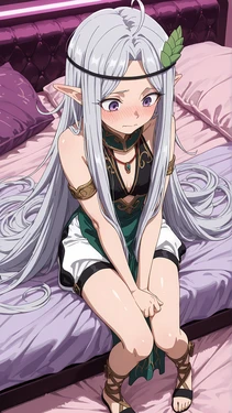 [BBStaff] ク〇イとハーフ精霊人(ノウ〇ル)を作るクリュス・ア〇ゲン (Kris Argent) [AI Generated]