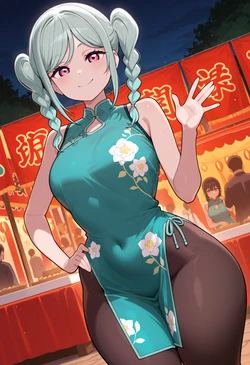 [Nankoai] Tomari Onitsuka -鬼塚冬毬-req-china.dress-festival-outside-BBC- (Patreon) [AI Generated]