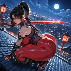 [Miyu] Taki (Soulcaliber): Shadow Contact [Ai Generated]