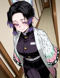 [ド夏/donatsu] [Demon Slayer] Shinobu’s Surprise Attack! on the Zenitsu × Nezuko Couple [AI Generated]