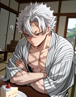 [ド夏/donatsu] [Demon Slayer] Sanemi and Nezuko making love from morning to night / SaneNezu [AI Generated]