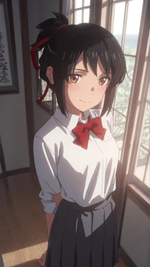[BBStaff] Jinja no Atotsugi o Tsukuru Miyamizu Mitsuha (Kimi no Na wa.) [AI Generated]