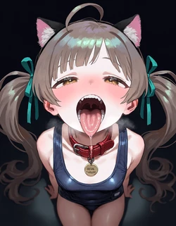 [Hot Ice] Serika Hakosaki ケモミミスク水 [AI Generated]