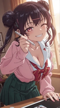 [BBStaff] Niina Miyamoto & Nemu Miyao (Witch Watch) [AI Generated]