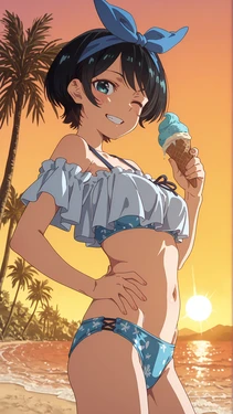 [BBStaff] Ruka Sarashina (Kanojo, Okarishimasu) [AI Generated]