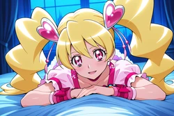 [goldnotakashi] Cure Peach [AI Generated]