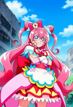[goldnotakashi] Cure Precious [AI Generated]