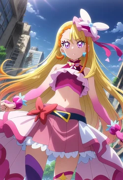 [goldnotakashi] Cure Butterfly [AI Generated]